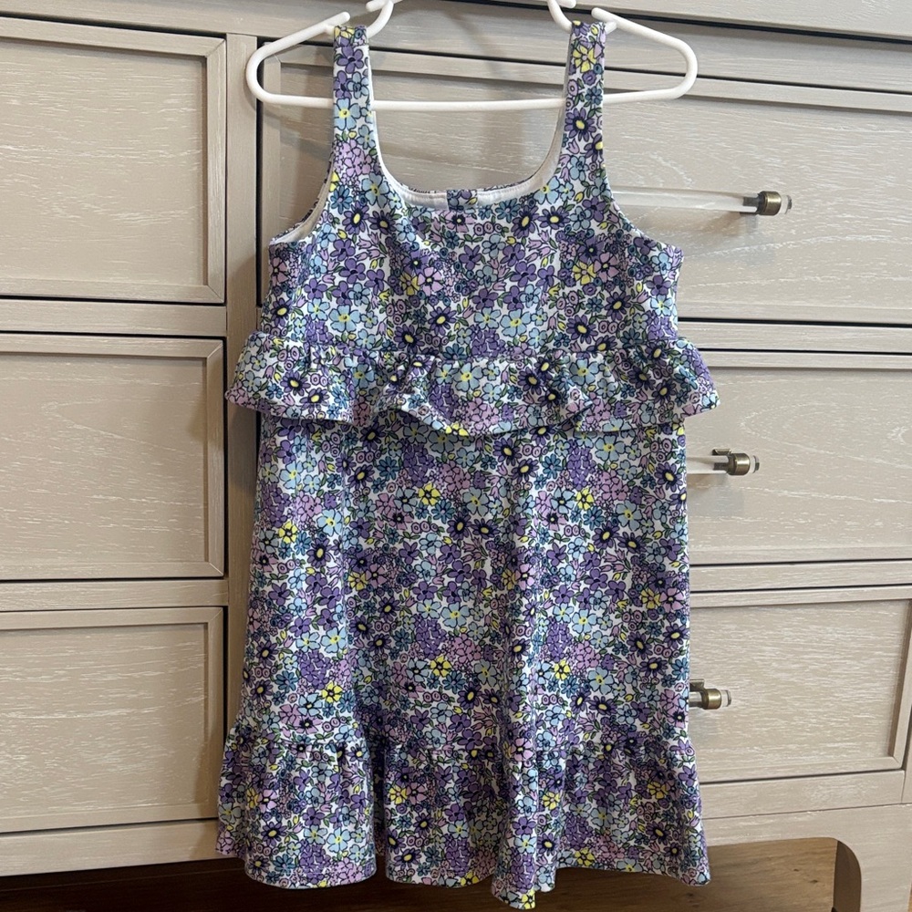Janie & Jack Floral Purple Dress